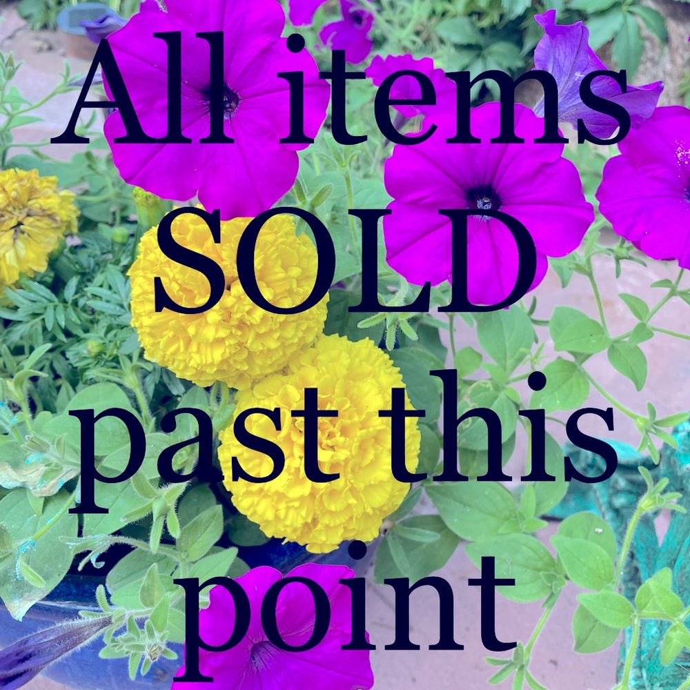 All items SOLD